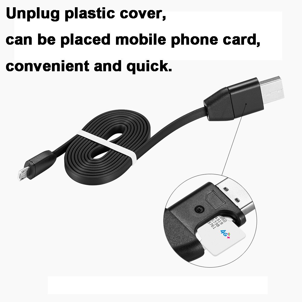 Localizador GPS Excelvan cable cargador micro-USB para escuchar voz GSM GPRS en tiempo Real para todos los vehículos H0305