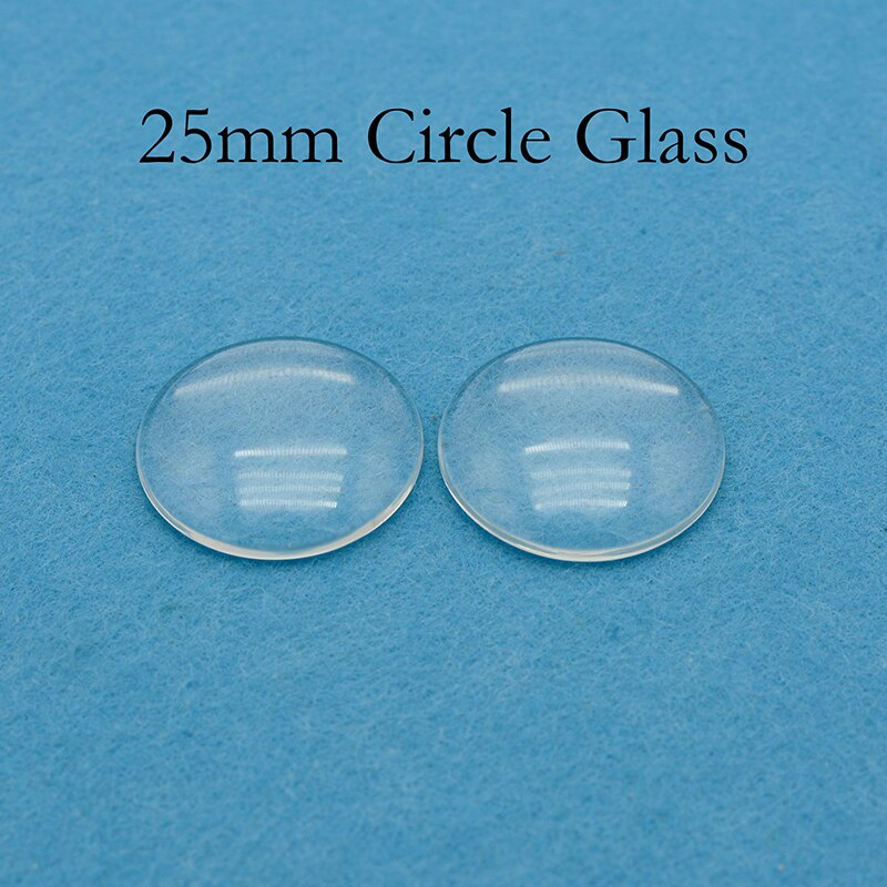 50 pcs - 25mm Round Pendant Tray, 25mm Cameo Setting, Round Pendant Bezel, 1 INch Pendant Blank Cabochon Setting: 25mm Round Glass