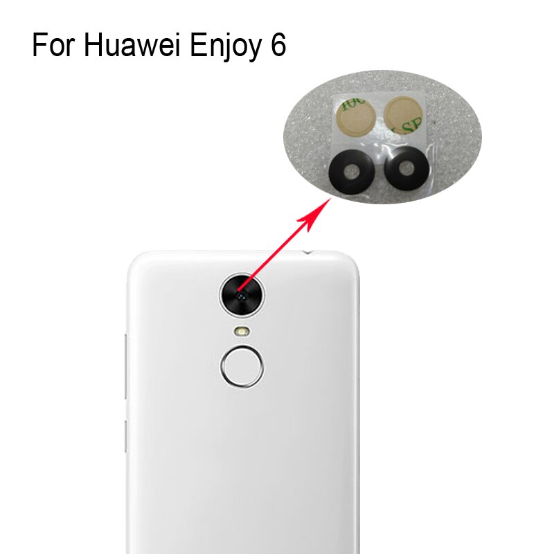 Voor Huawei Genieten 6 Rear Terug Camera Glazen Lens Voor Huawei Genieten 6 Reparatie Onderdelen Voor Huawei enjoy6