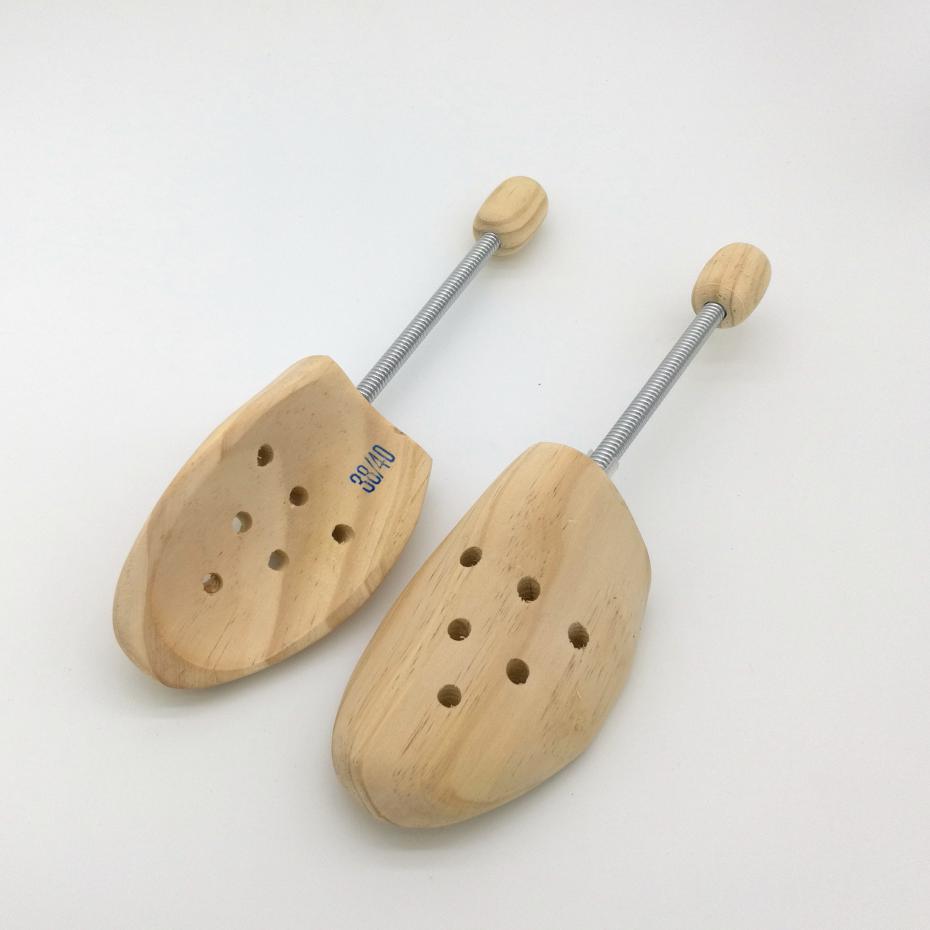 Grenen Hout Lente Shoestree Voorkomen Schoenen Maat 35-46 Unisex Schoenen Boom Houten Beschermen Schoenen Te Voorkomen Vervorming