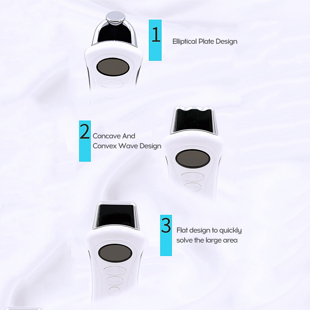 USB Charge Microcurrent Positive Negative Ions Cosmetic Instrument Lift Tensioning Inducer Facial Cearing Maintain Instrument