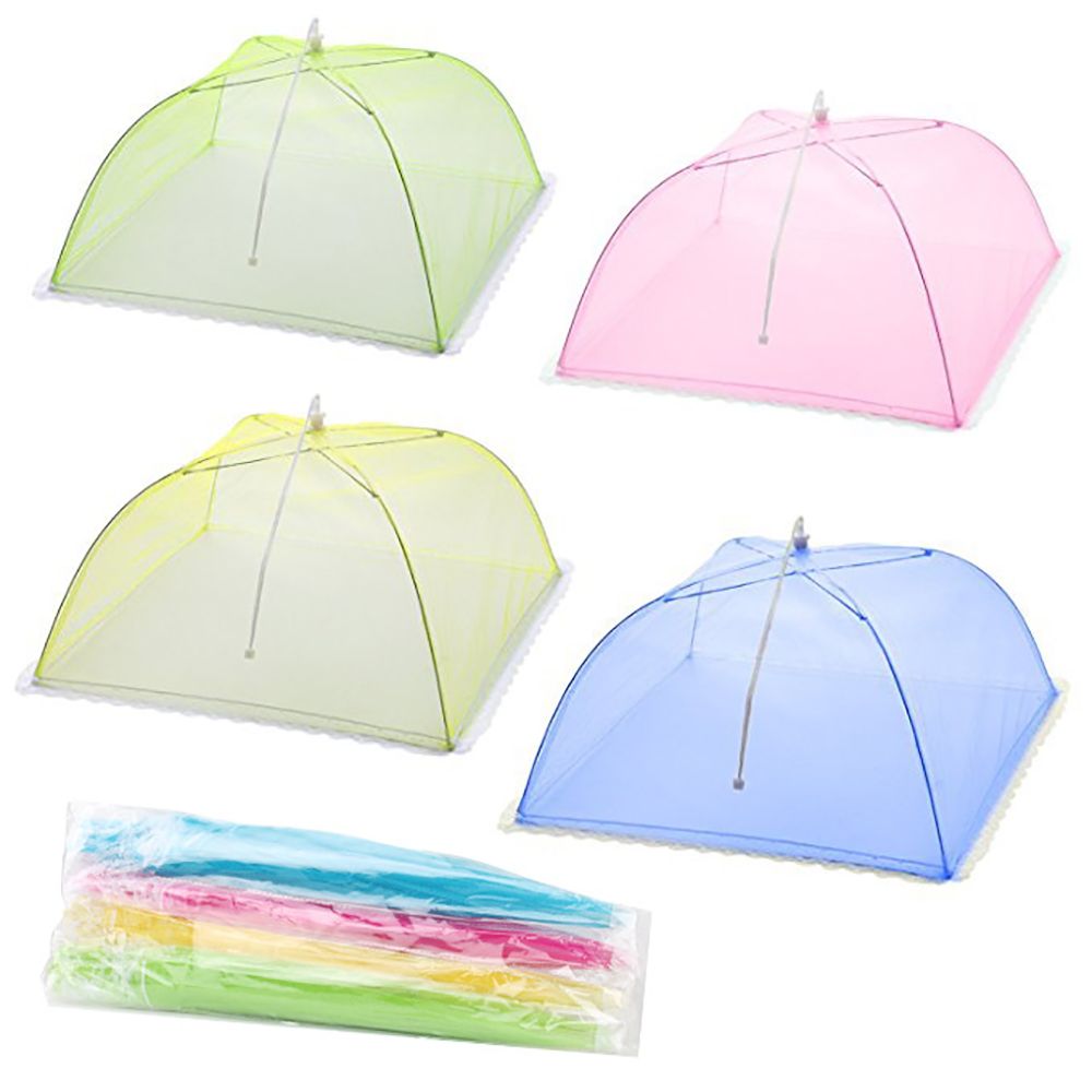 Reusable Food Covers Collapsible Food Covers Umbrella Food Protect Covers Protector Food Anti Dust Cover Kitchen Accessories