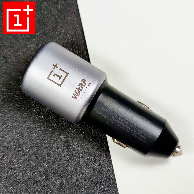 OnePlus Warp Car Charger 30W Original 7 pro Charger EU UK Input 12V 24V 4.5A Output 5V 6A Max For OnePlus 7 /7 Pro/ 7T /7T pro