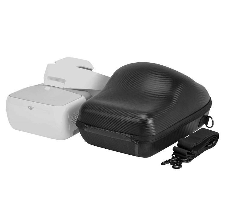 DJI Goggle PU Lederen VR Bril Hardshell Bag Case Zak Pakket Schoudertas Handtas Accessoires voor DJI Glazen Accessoires