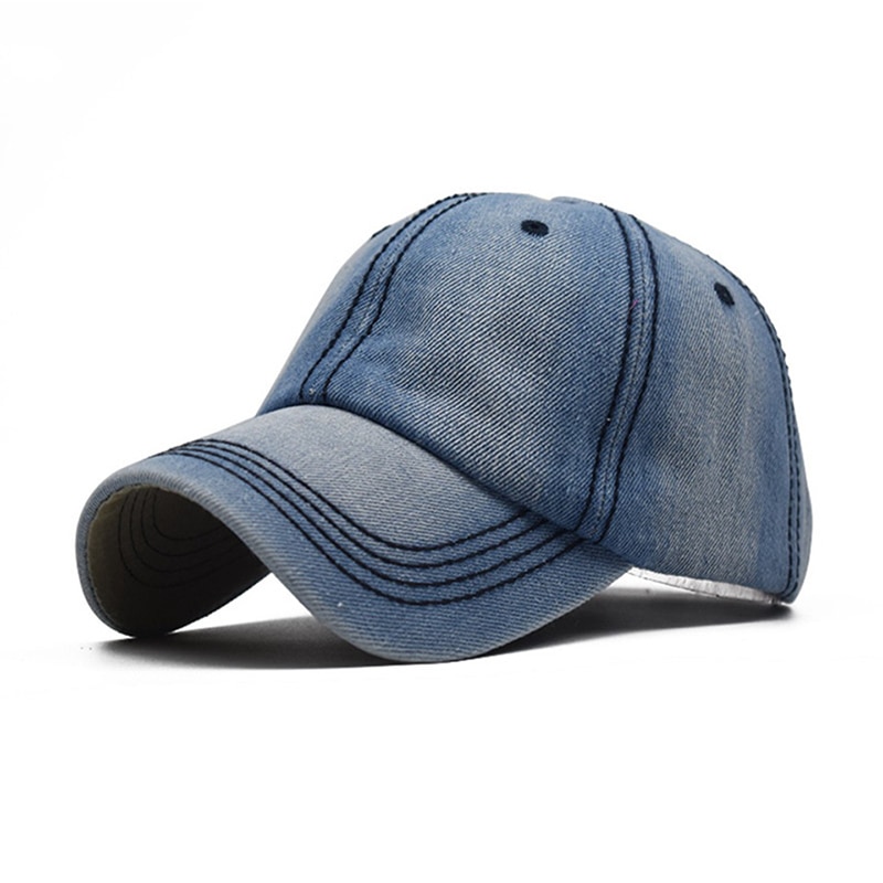 Het Gedeelte Van Cowboy Eenvoudige Licht Boord Baseball Cap Casual Honderd Met Mannen Hip-Hop Hoed Vrouwen Outdoor zonnehoed Jeugd Hoed