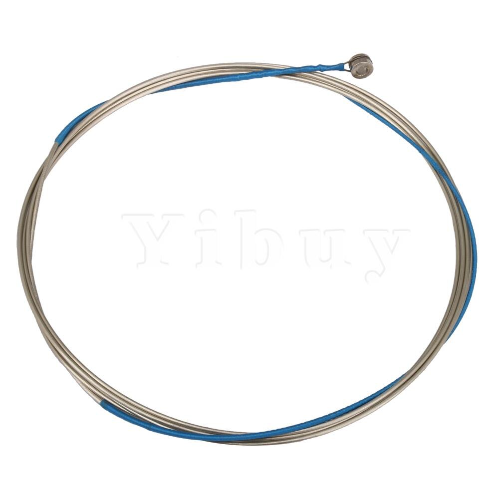 Yibuy Silver Cello Strings Full Set A-D-G-C Alloy Rope Core for 1/8-4/4 Cello