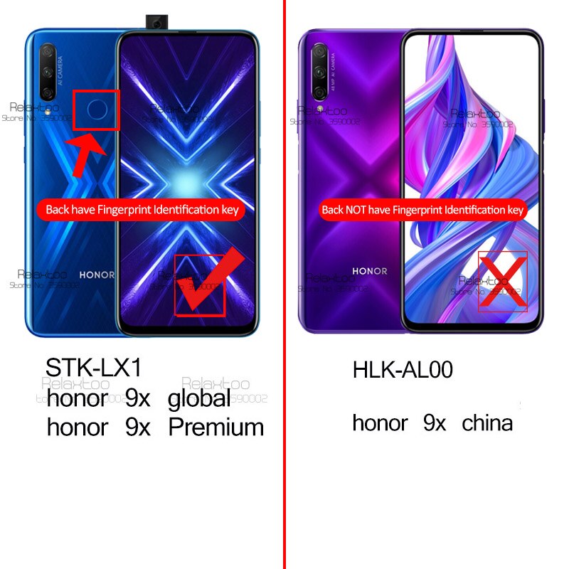 Di Cuoio Magnetico di Caso di Vibrazione Honor 9 X STK-LX1 Del Basamento di Libro di Copertura Del Telefono per Huawei Honor 9 X Honor 9x Premium Supporto di Carta portafoglio Funda