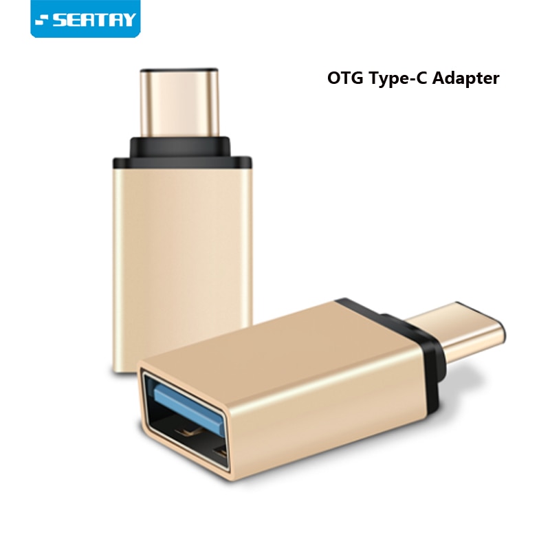 Adaptador OTG USB C macho a USB 3,0 hembra, adaptador/convertidor OTG tipo C a USB para Macbook Nexus Nokia N1 para Samsung S8 Plus