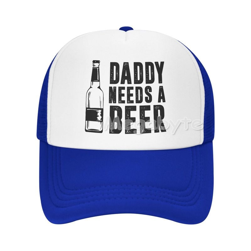 Daddy Behoeften Een Bier Trucker Hoed Grappig Bier Vader Vaderdag Hoeden