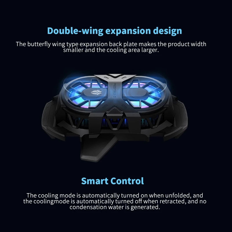 Original Nubia RedMagic 6 Gaming Phone Dual Core Fan Cooler for Red Magic 6 Pro ICE Dock Redmagic 6S Pro cooling back clip