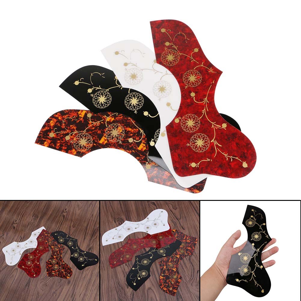 Foglio Pickguard Autoadesivo Per Chitarra Acustica - 1 Strato, Colore Crema (PGM-ACR)