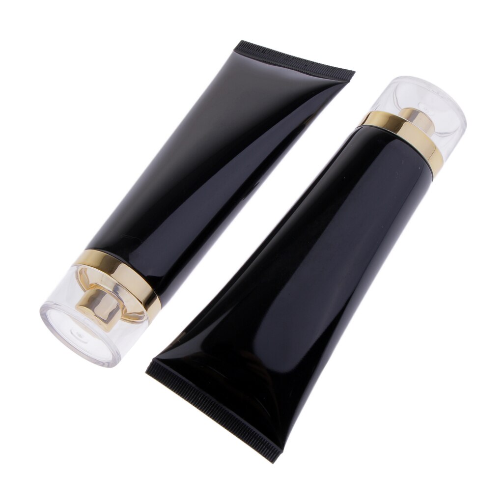 2 Stuks 100Ml Lege Buizen Voor Zonnebrandcrème Cosmetische Containers Hervulbare