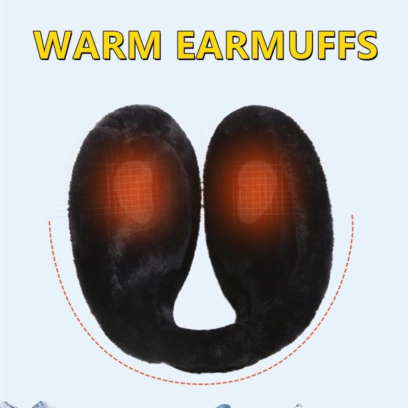 Winter Ear Bags Keep Warm Ear Muffs Men Women Extra Thick Windproof Ear Protection Outdoor Sport Antifreeze Winter Earmuffs