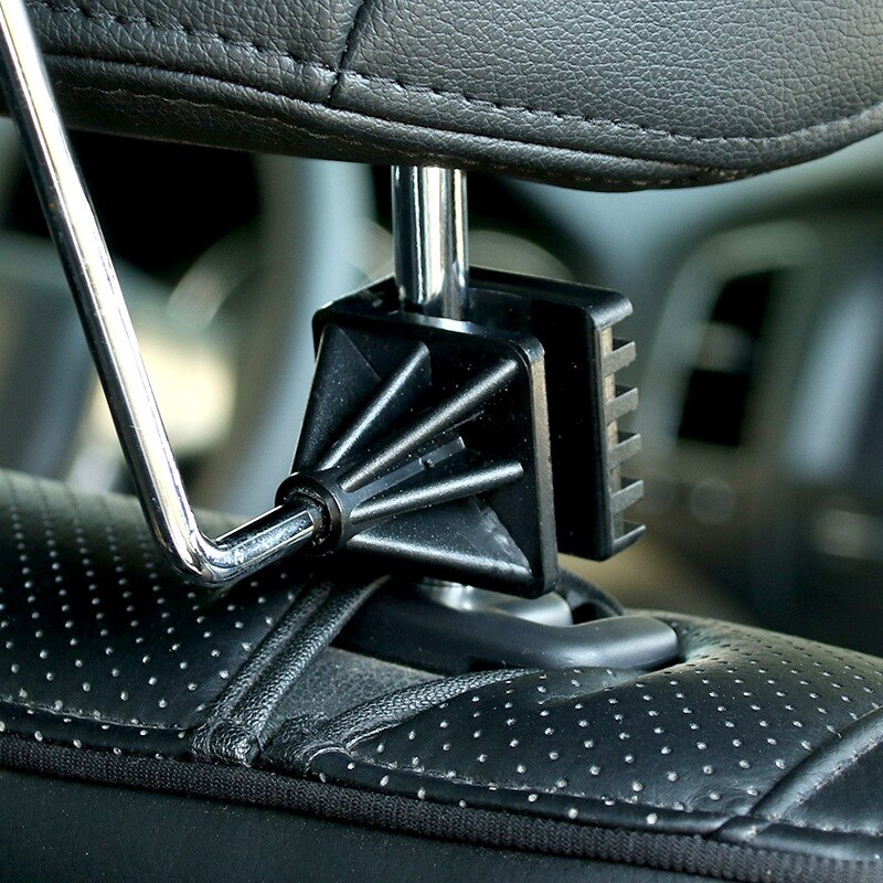 Porte-vêtements de voiture appui-tête en métal inoxydable portemanteau pour Citroen C4 C5 Hyundai Solaris I30 Ix35 Creta Ford Fiesta Fusion