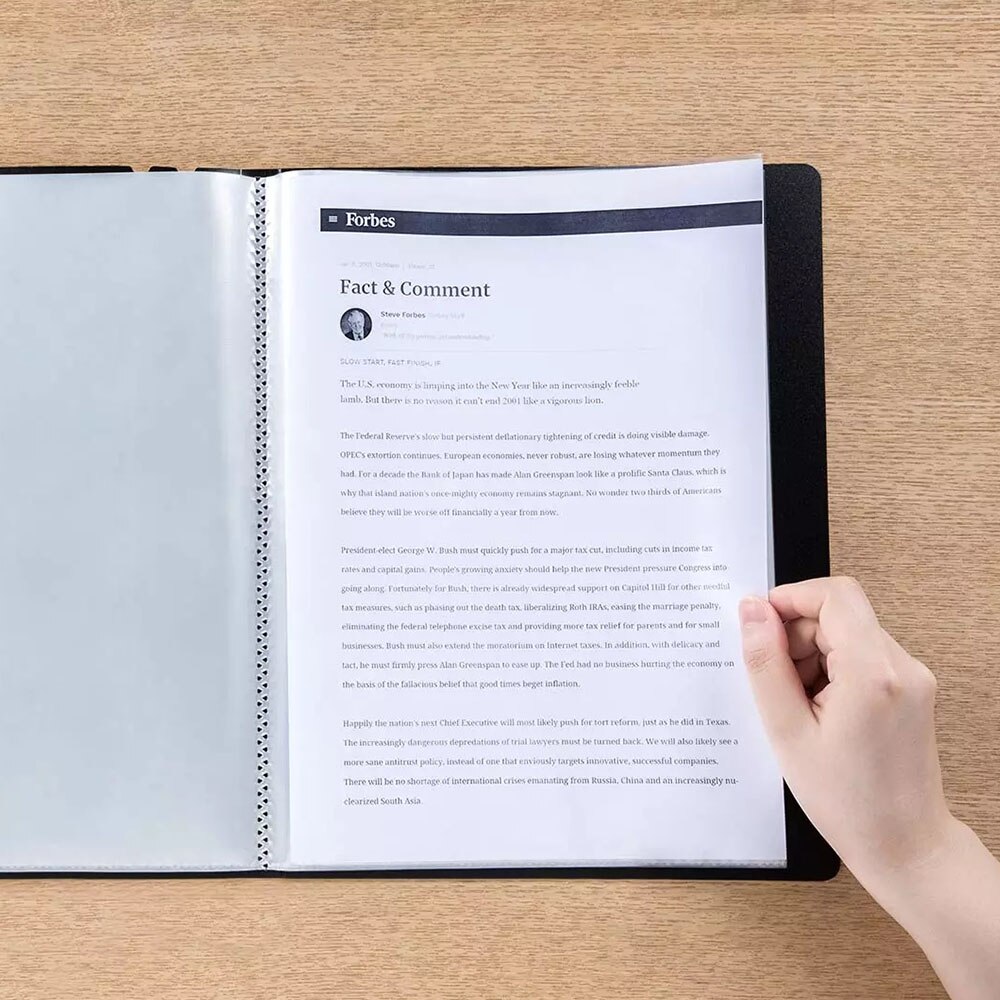 20/30 Pages A4 Information Booklet Insert Folders Commercial Data Book Office Supplies for Enterprise School Book