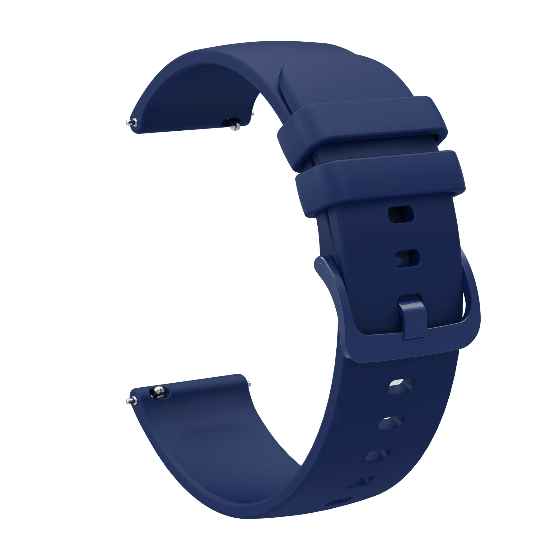 Correa de silicona suave de 22mm para Realme Watch 3 2 S Pro, accesorios para pulsera de reloj inteligente Realme Watch3 Watch2 pro 3pro: Negro carbón