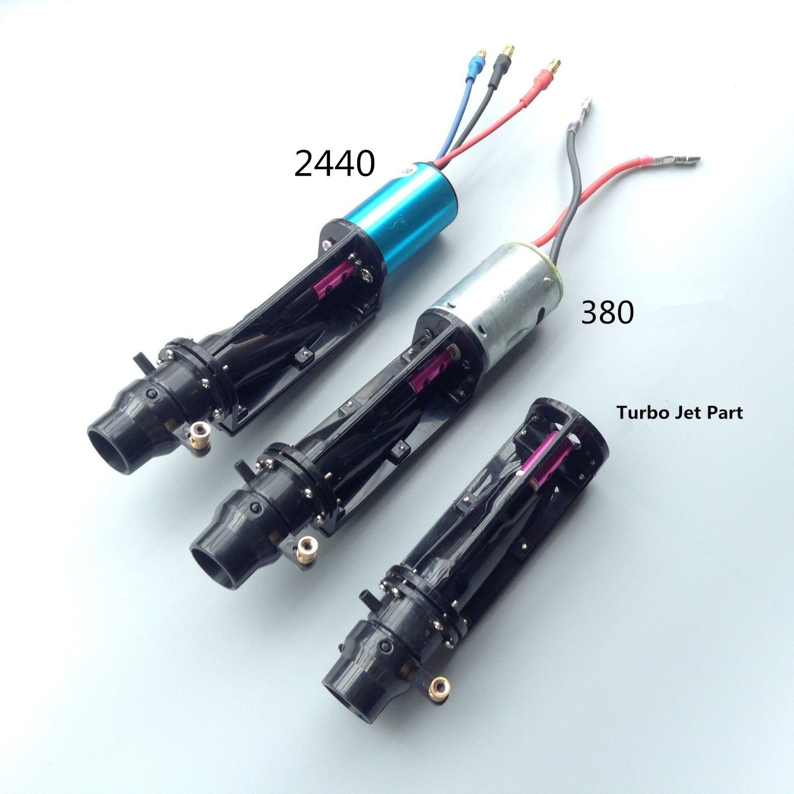 Turbo de 15mm con agujero de barco RC con accesorio de Motor sin escobillas 2440 Pieza de chorro