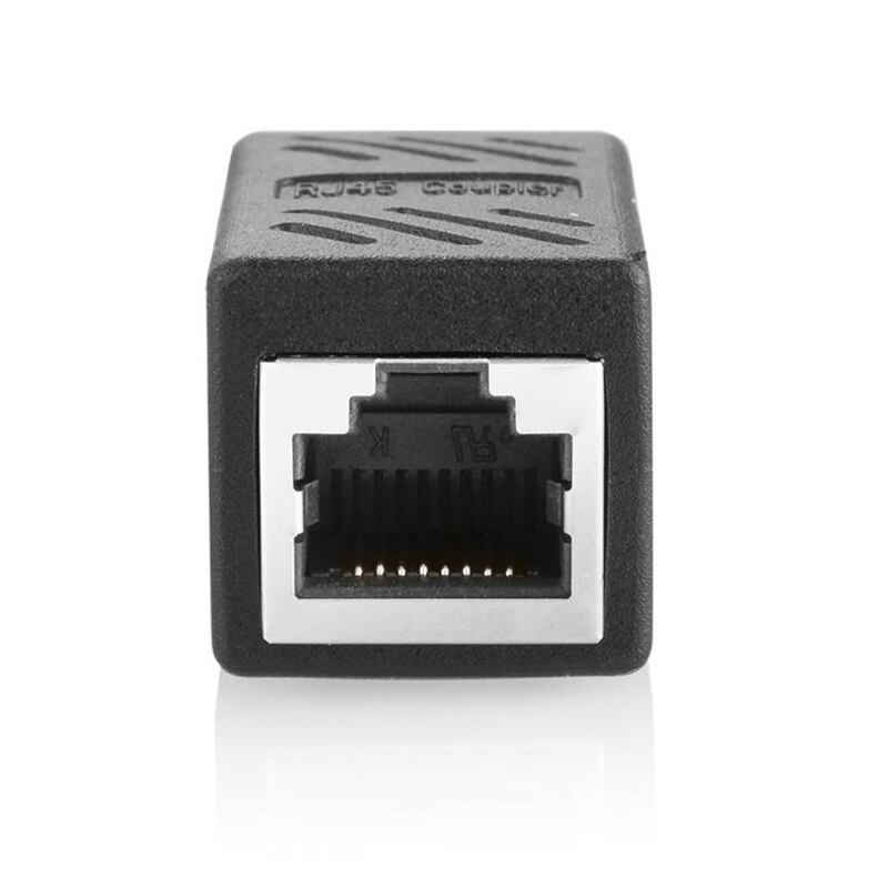 1pc rj45 kobler ethernet kabel kobling lan kontakt inline katt 7/ katt 6/ katt 5e ethernet kabel forlenger adapter hun til hunn