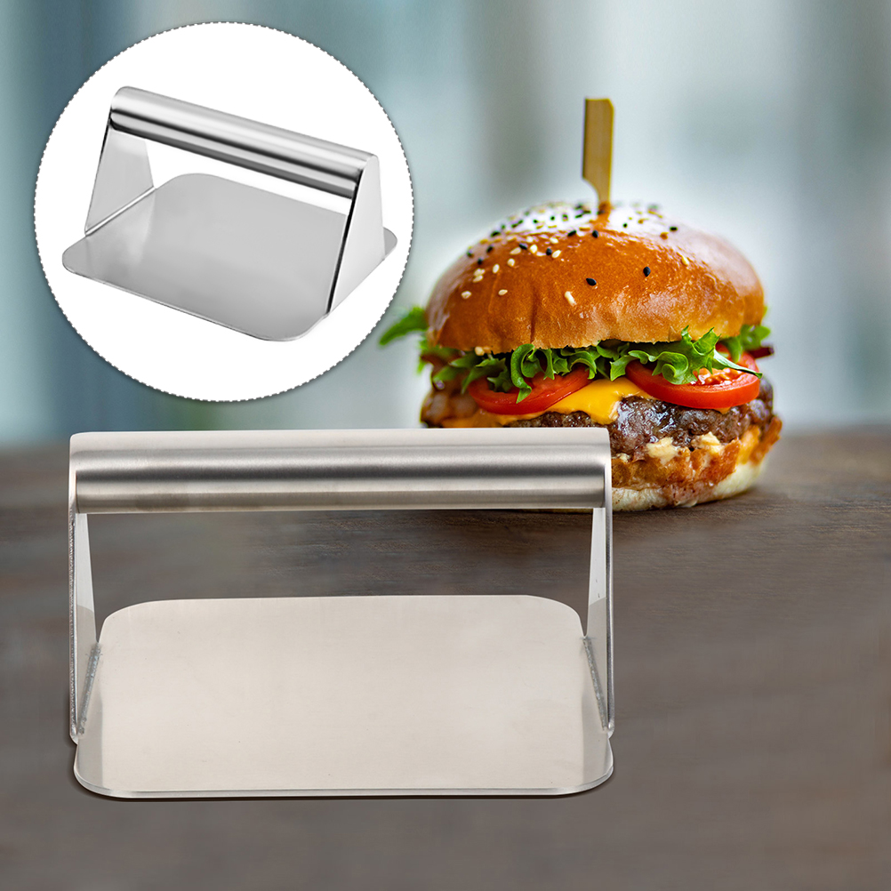 1pc Burger Patty Maker Steak Press Stainless Steel Smash Burger Presser