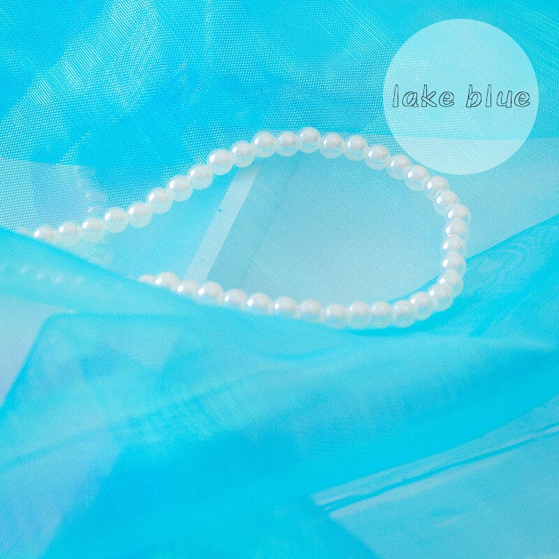 Ins net garen nail art foto rekwisieten achtergrond doek foto rekwisieten fotografie slinger rekwisieten fotografie doek: Blauw 150 x 100cm