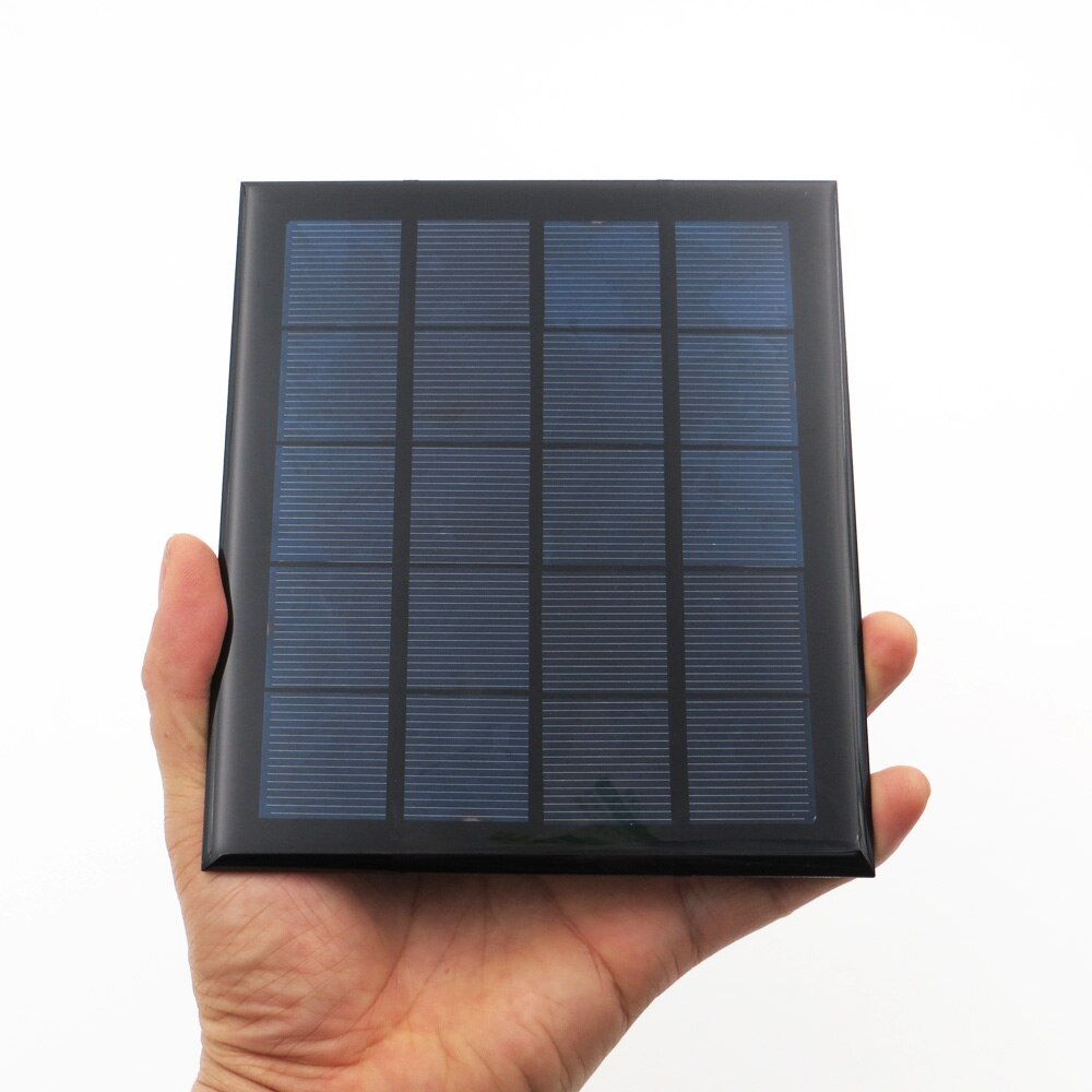 Cellules solaires 5V 500ma, silicium polycristallin époxy, Module de charge de batterie, bricolage, petits panneaux solaires, jouet