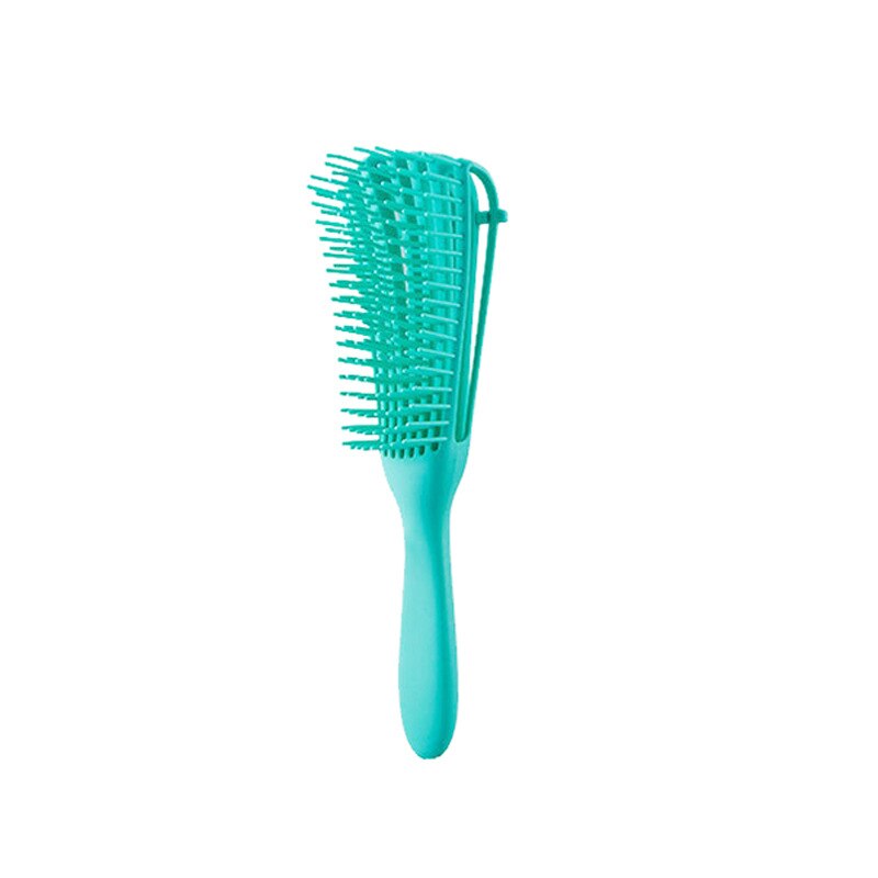 Cepillo desenredante para cabello rizado, peine de goma antideslizante para el pelo de pulpo, cepillos de masaje del cuero cabelludo, accesorios de baño, 1 ud., TSLM1: 05