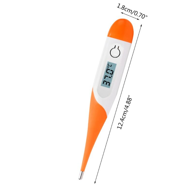 Voksen baby lcd display feber måling temperatur hjem termometer tester 19qf
