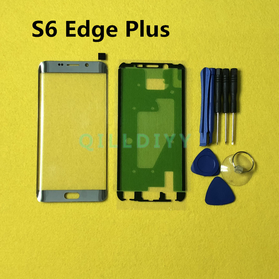 Touch Screen Panel Vervanging Voor Samsung Galaxy S6 Rand Plus S6 + G928 G928F S6 Rand G925 G925F Voor Glas outer Lens + Gereedschap