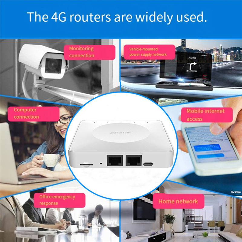 Superior 4G LTE Mobile Wifi Router With Wifi 6 Support 32 Device Connections Mobile Wireless Router For Asia Africa Europe