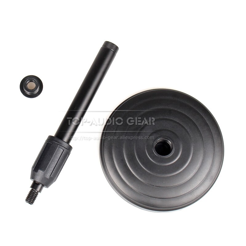 Adjustable Tabletop Microphone Boom Arm Rack Mount For Blue Snowball Ice Snow Ball Stand Desktop Mic Holder Round Base Plate