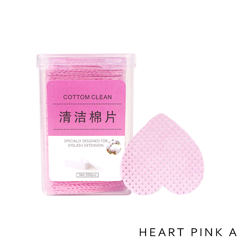 Toallitas de pegamento para pestañas sin pelusa, eliminador de esmalte de Gel de papel, limpieza del mes de la botella de pegamento, almohadillas de algodón, herramientas de limpieza de belleza, 200 Uds.: Marfíl