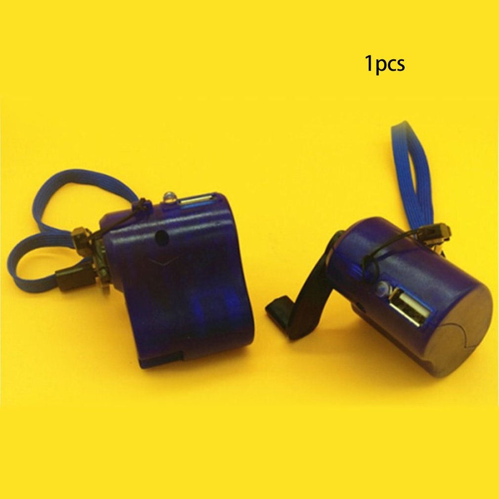 Mini chargeur à manivelle compacte générateur manuel chargeur de secours pour téléphone portable chargeur Usb rester connecté ONLENY