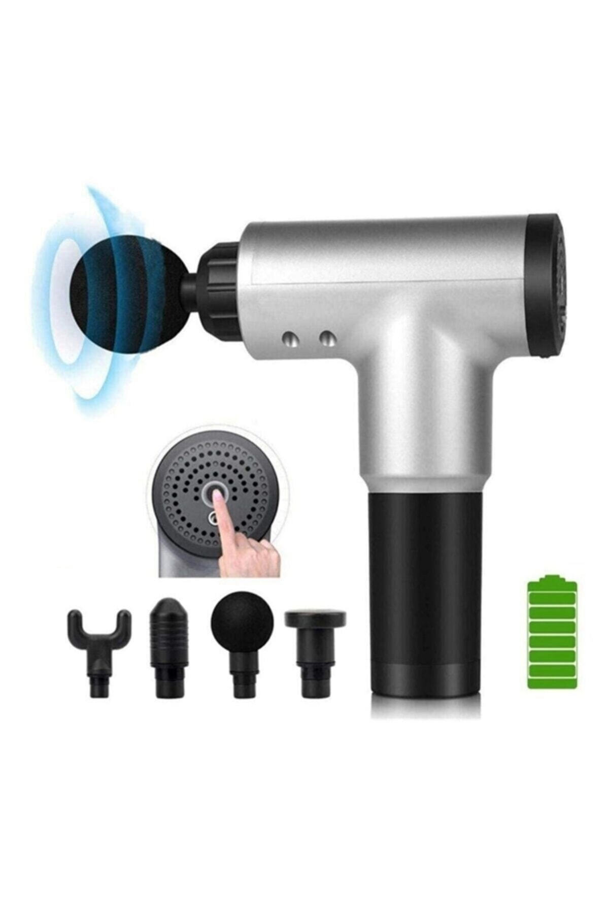 Pistolet de Massage vibrant à impulsion Rechargeable, outil de relaxation musculaire