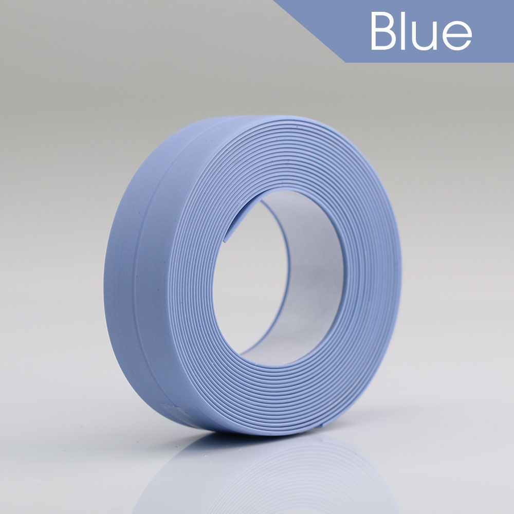 PVC Waterproof Mildew-Proof Self-Adhesives Tape for Home Bathroom Wall Sticker Toilet Sink Edge Tape Sealing Caulk Glues Strip