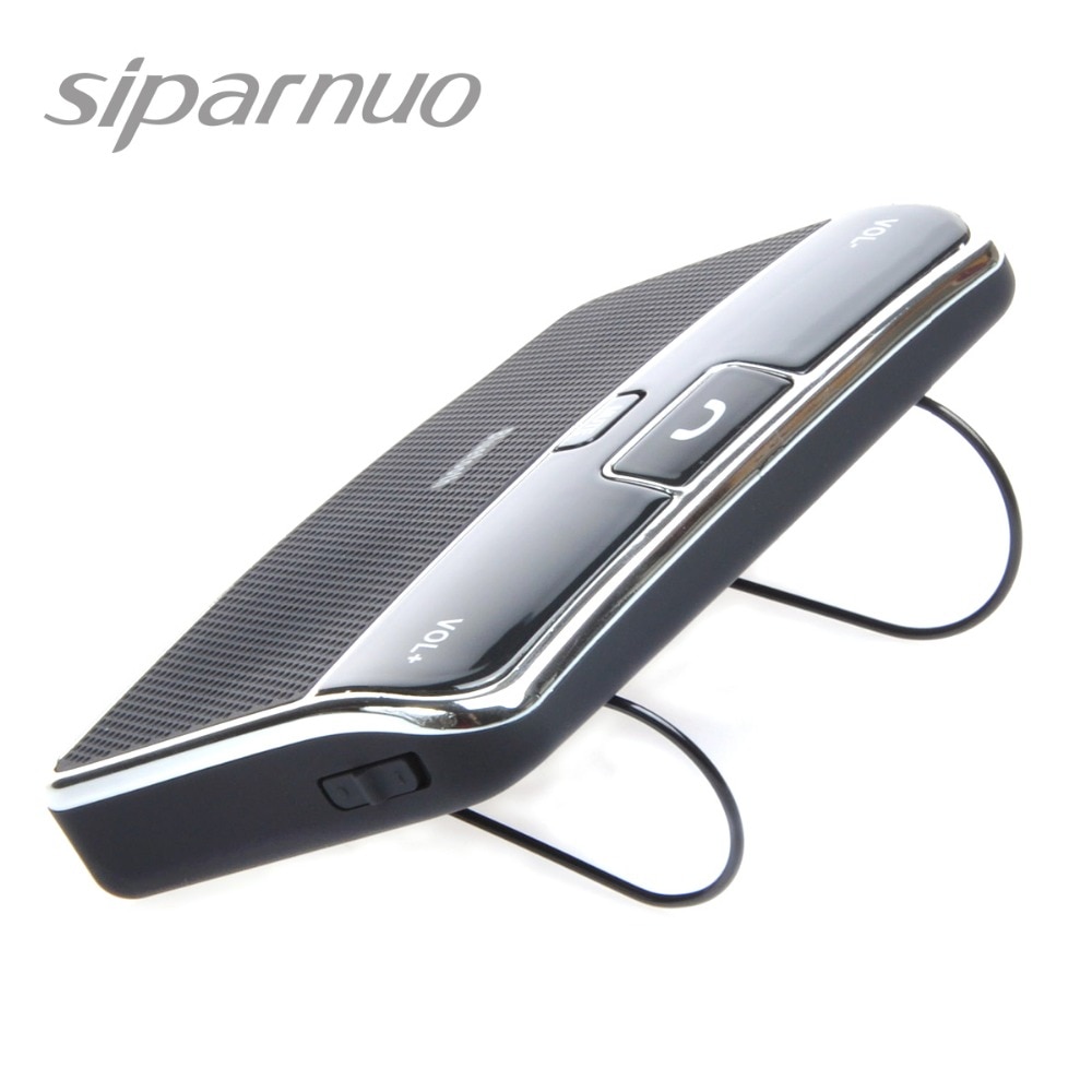 Siparnuo Aux Bluetooth Carkit Manos Libres Bluetooth Telef Handsfree Speakerphone Met Usb Bluetooth Speaker Handsfree Telefoon