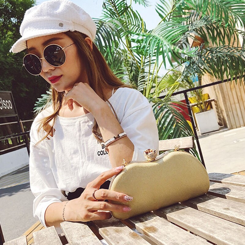 Damestas avondtas feestjurk avondtas diamant tas schoudertas diagonaal clutch wit