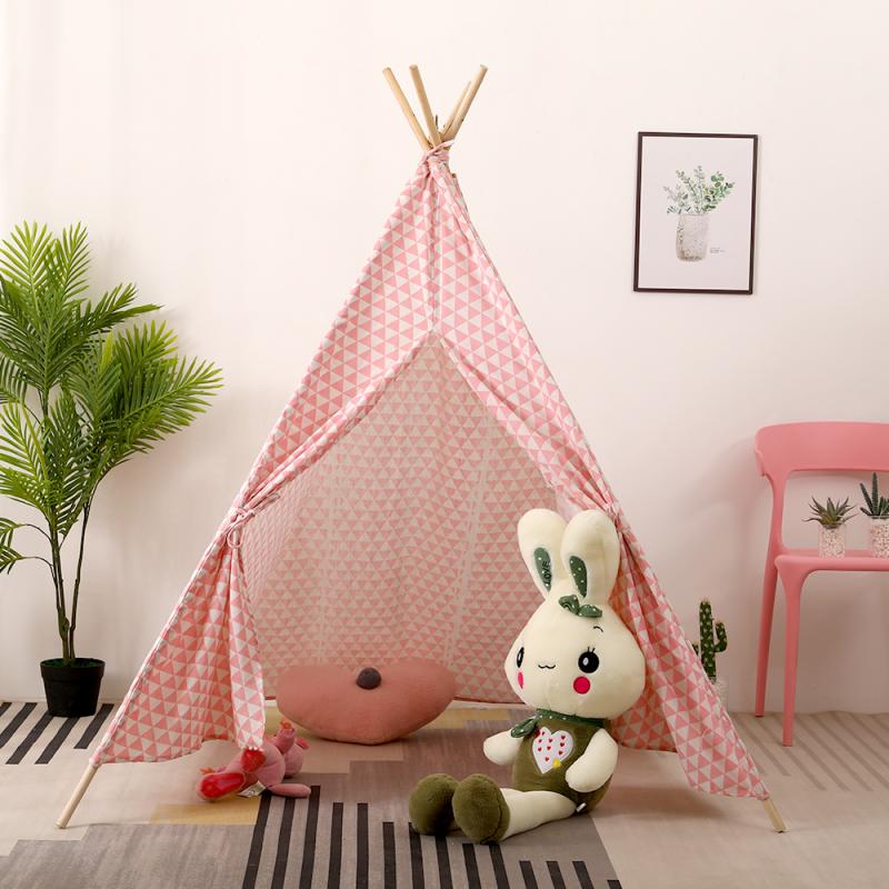 Children's tent Teepee Tent For Kids Portable Tipi Infantil House For Children Cabana Kids Play-Tent Teepee House Wigwam Room