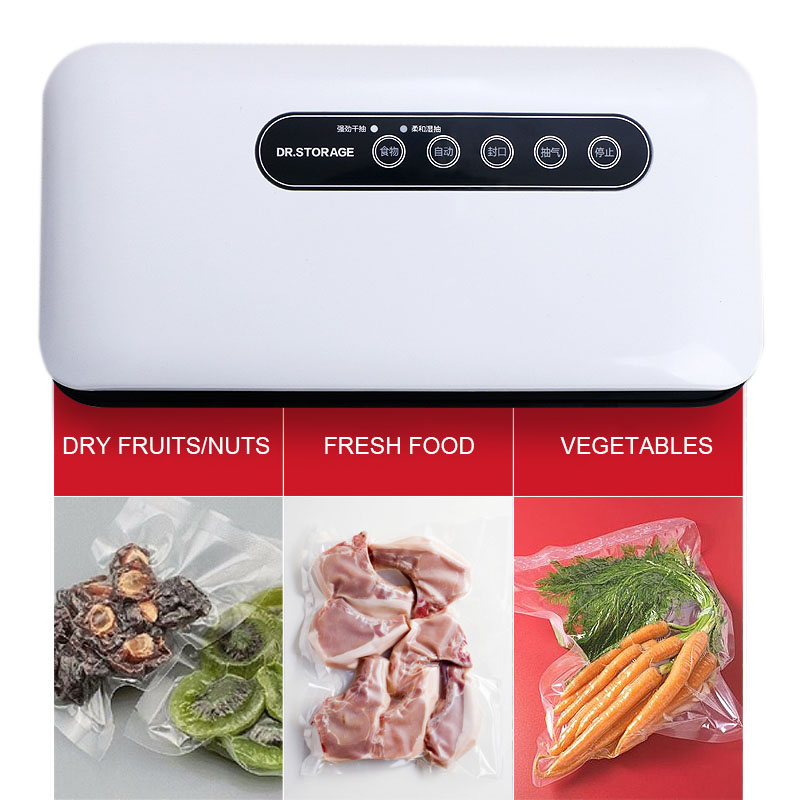 Household Food Vacuum Sealer Packaging Sealing Machine Home Sous Vide Packer Food Storage Saver Kitchen Appliances