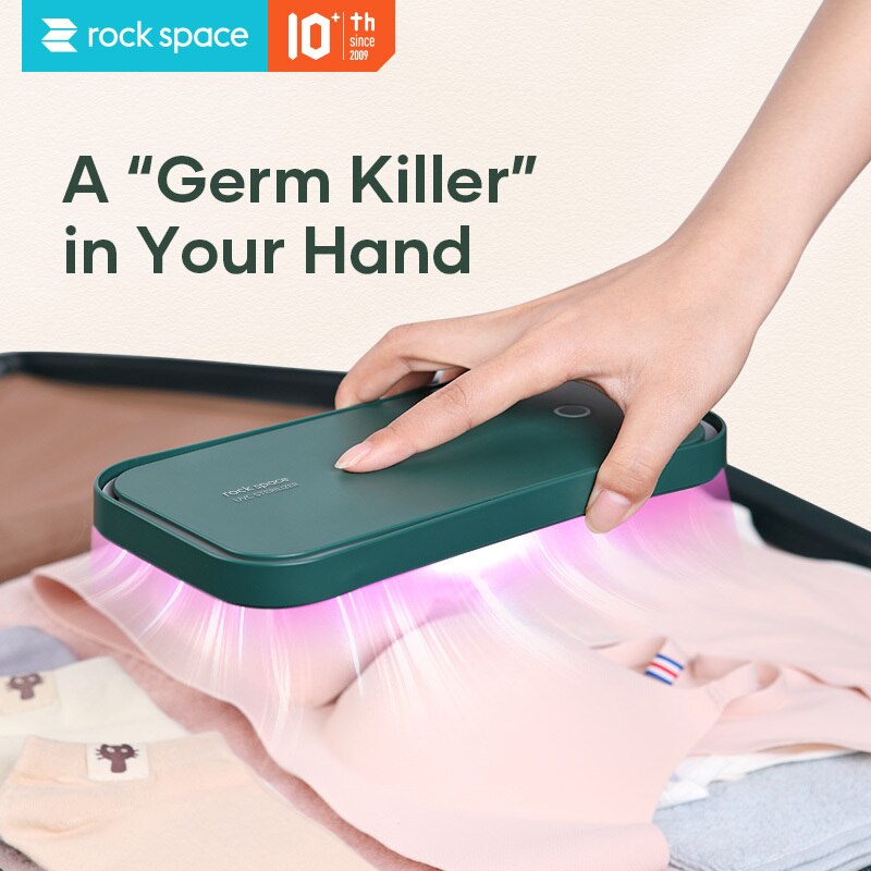 ROCK SPACE – stérilisateur à lumière UVC pour téléphone, boîte de stérilisation Portable pour biberons, brosse à dents