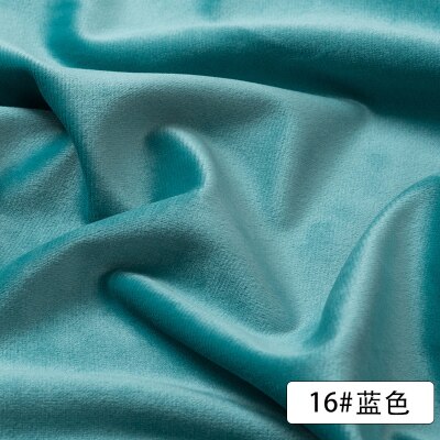 Yksivärinen samettikangas hollantilainen lyhyt pehmoinen kangas käsintehtyihin tee-se-itse-tyynysohvaverhoihin kodinsisustuskankaaseen: 16