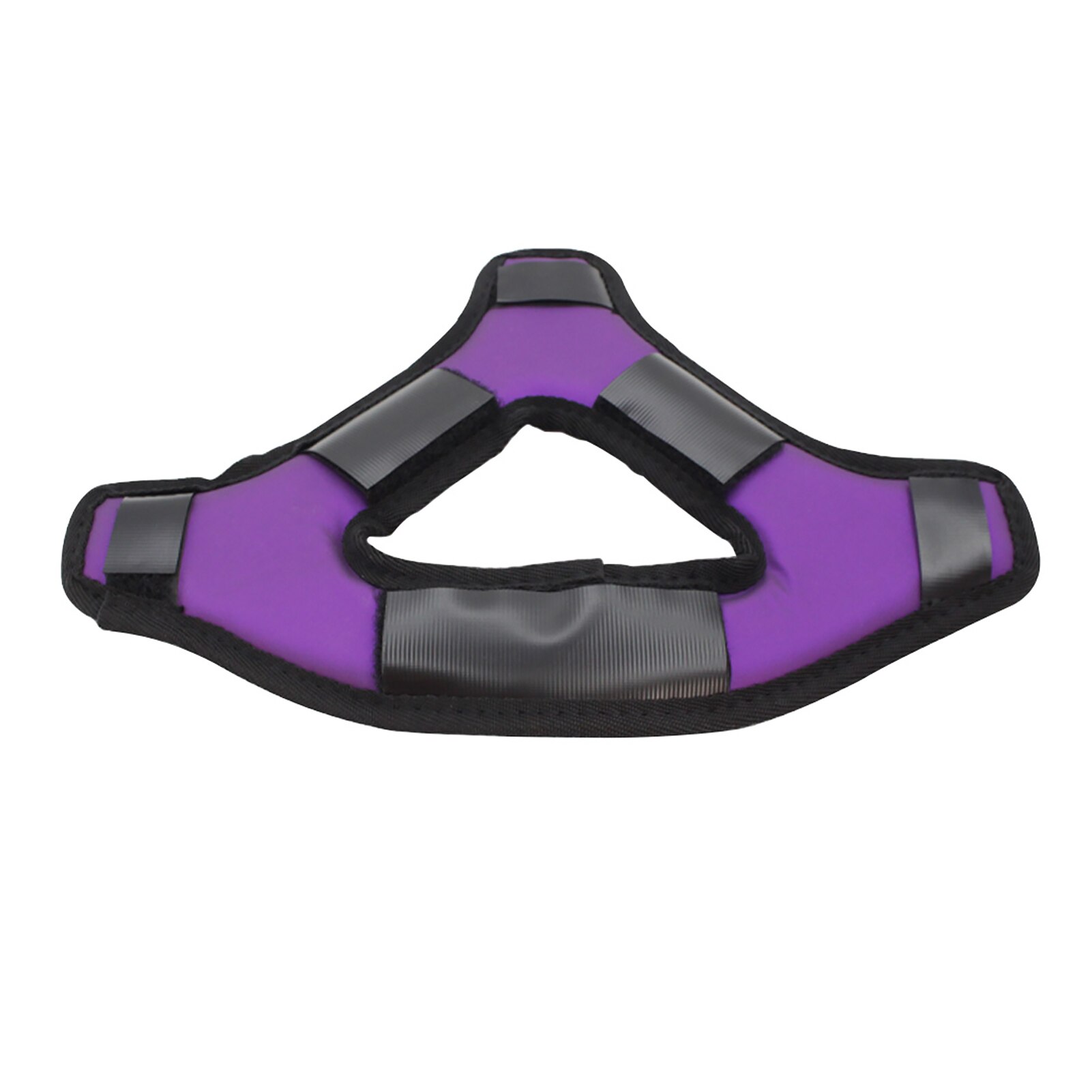 Hoofdband Balans Installeren Transpiratie Zachte Vr Headset Hoofd Band Pad Verminderen Druk Praktische Pu Leer Voor Oculus Quest 2: Purple