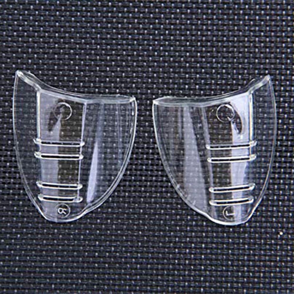 2Pcs Safety Eye Glasses Side Shield Non-toxic Clear Flexible Glasses Side Shield Plastic Glasses Safe Protection Glasses Shields