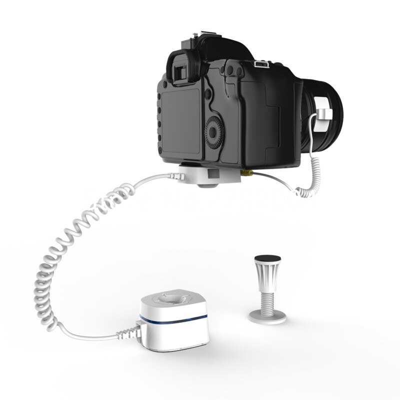 Retail merchandising security solution for camera, Anti theft Display Security Holder for Camera in Home Appliance Store