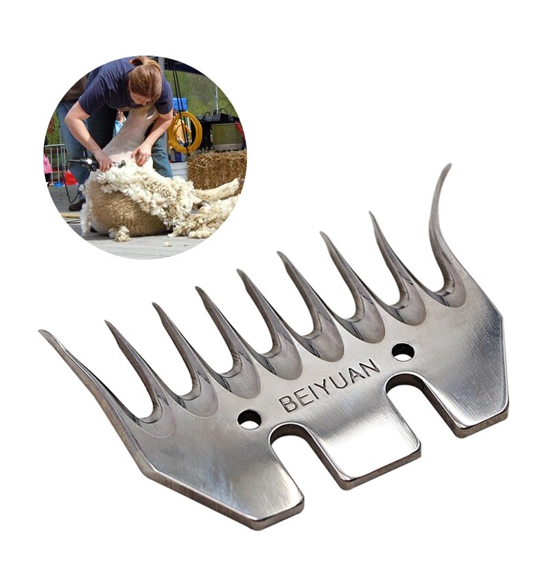 Beiyuan 9 Tanden Blade Schapen/Geiten Scharen Bolle Kam Cutter Shearing Clipper Blade Voor Schapen Clipper Shears Schaar