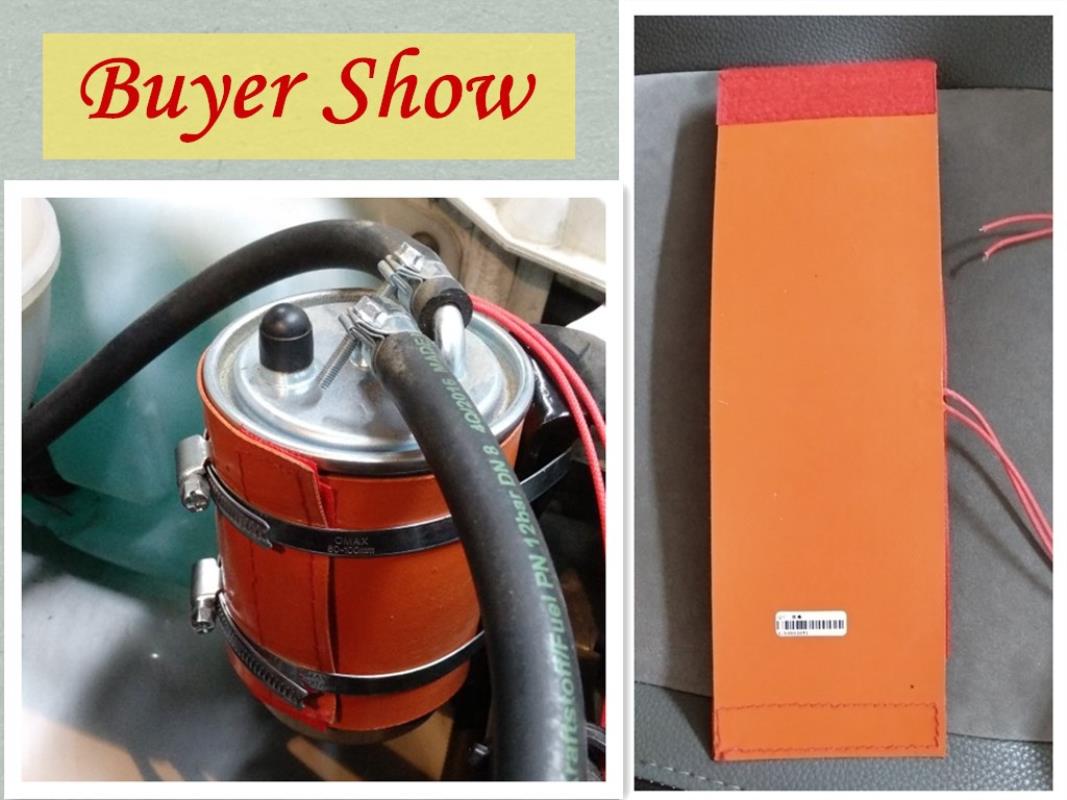 12V 240W Silicone Heating Pad Flexible Thermal Mat Waterproof Heating Pads for Bottle Bed Warm Heating Accessories 10 x 30cm