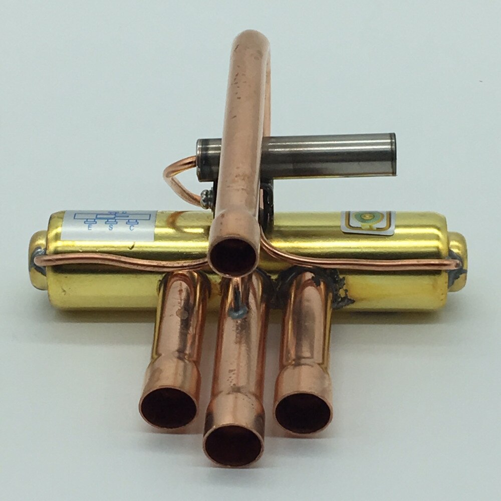 2.9M3/H KV value 4-way reverse valves can be installed freezer equipment to defrost to reverse fluoride frow direction