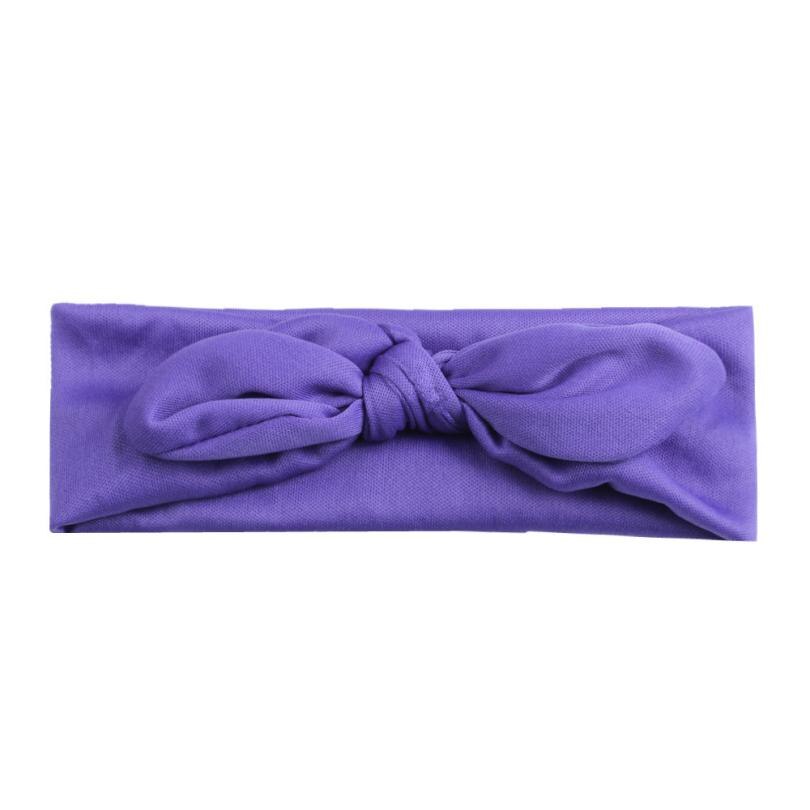 Baby Kinder Mädchen Kaninchen Bogen Ohr Haarband Stirnband Turban Knoten Kopf Wraps baby mädchen stirnbänder: C