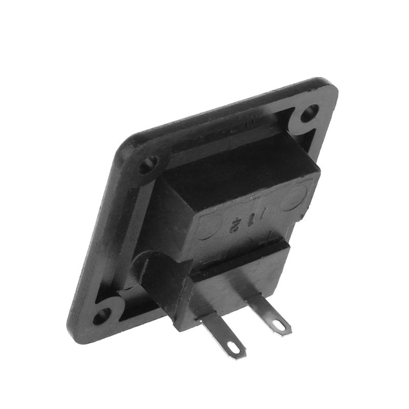 10PCS Speaker Terminal Plate 2 Position 2 Terminals Spring Clip Black Red Double Input Jack Audio Speaker