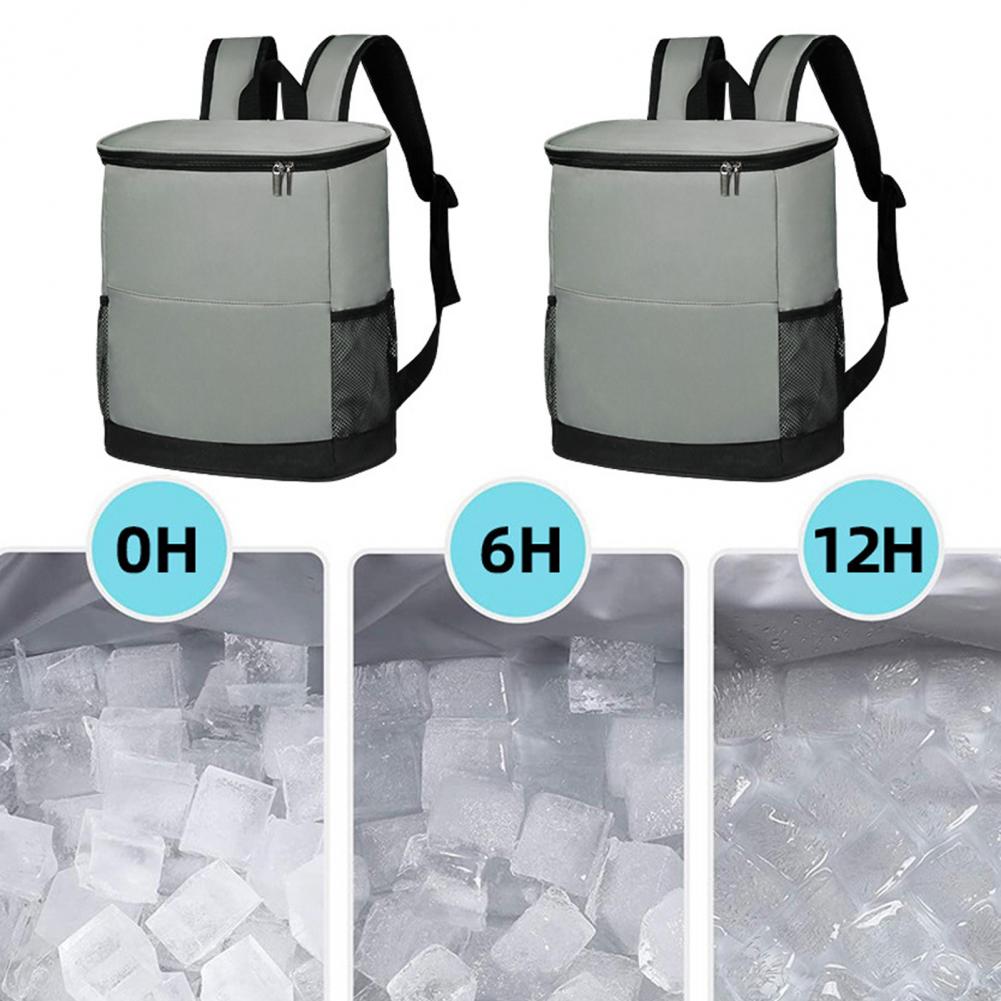 35L extra grote thermische voedselzak, rugzak, koeltas, koelkastdoos, vers houden van voedsel, levering, rugzak, geïsoleerde koeltas