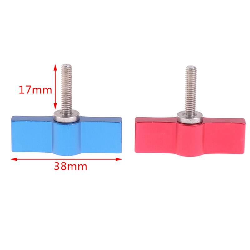 M4 vis de serrage à main réglables, poignée en alliage d'aluminium, vis réglables, accessoires de photographie pour appareil photo reflex numérique